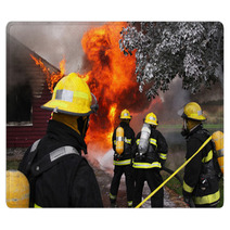 Firefighters In Action Rugs 5113946