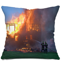 Firefighters Taking Control Pillows 13113030