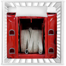Firehose In Red Firetruck Nursery Decor 41885495