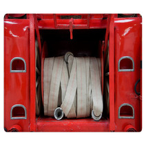 Firehose In Red Firetruck Rugs 41885495