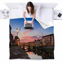 Firenze Al Tramonto Blankets 59856727