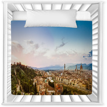 Firenze, Panoramica Al Tramonto Nursery Decor 60721261