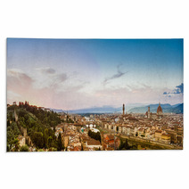 Firenze, Panoramica Al Tramonto Rugs 60721261