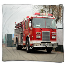 Firetruck Blankets 48261012