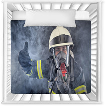 Firewoman In Fire Protection Suit Nursery Decor 52338501