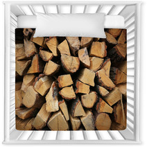 Firewood Background Nursery Decor 57244913