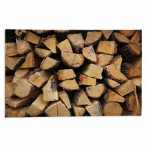 Firewood Background Rugs 57244913