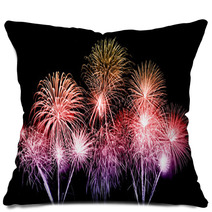 Fireworks Over Sky Pillows 72085216