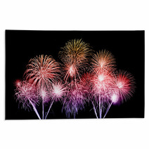 Fireworks Over Sky Rugs 72085216
