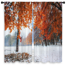 First Days Of Winter Window Curtains 72163270