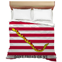 First Navy Jack Flag Of The United States Of America Bedding 132776783