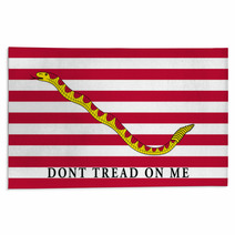 First Navy Jack Flag Of The United States Of America Rugs 132776783