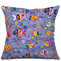 Fish Pattern Pillows 60290773