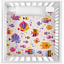 Fish Sea Pattern Nursery Decor 66470332