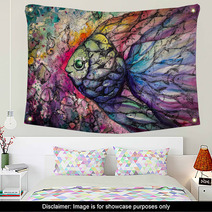 Fishes Watercolors Wall Art 64798480