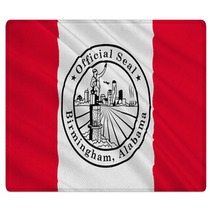 Flag Of Birmingham Alabama Usa Rugs 111520931