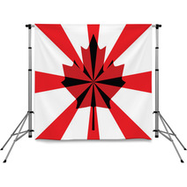 Flag Of Canada Backdrops 67096543