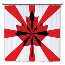 Flag Of Canada Bath Decor 67096543