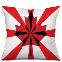 Flag Of Canada Pillows 67096543
