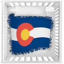Flag Of Colorado Vector Illustration Of A Stylized Flag Nursery Decor 113506935