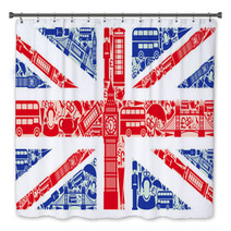 Flag Of England From Symbols Of The United Kingdom And London Bath Decor 44543380