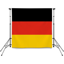 Flag Of Germany Solid Colors Backdrops 55935423