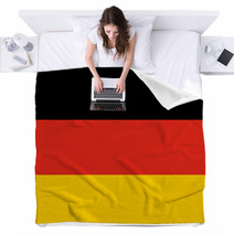 Flag Of Germany Solid Colors Blankets 55935423