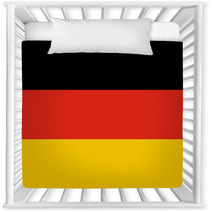 Flag Of Germany Solid Colors Nursery Decor 55935423