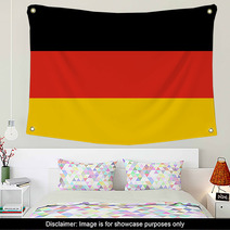 Flag Of Germany Solid Colors Wall Art 55935423