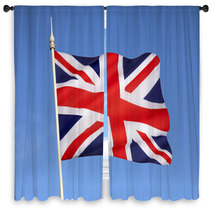 Flag Of Great Britain Window Curtains 58999676