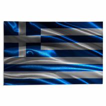 Flag Of Greece Rugs 66426135