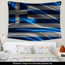Flag Of Greece Wall Art 66426135