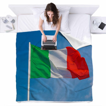 Flag Of Italy Blankets 50017608