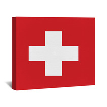 Flag Of Swiss Wall Art 66576669