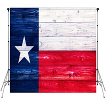 Flag Of Texas On Wooden Surface Backdrops 58047502
