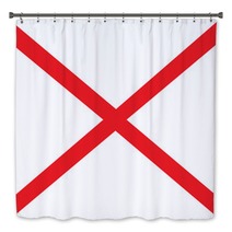 Flag Of The American State Of Alabama Bath Decor 51491456