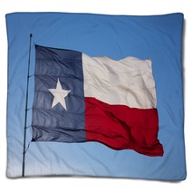 Flag Of The State Of Texas Blankets 51050433