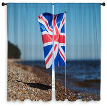 Flag Of United Kingdom Window Curtains 51858891