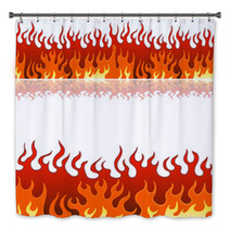 Flame Banner Set Bath Decor 31794254