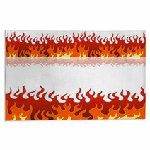 Flame Banner Set Rugs 31794254