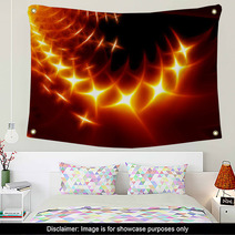 Flaming Stars Wall Art 36923508