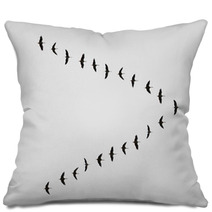 Flock Of Birds Pillows 69689977