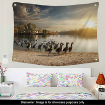 Flock Of Geese Wall Art 72217231