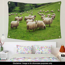 Flock Of Sheep Wall Art 55242683
