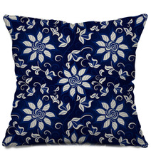 Floral Abstract Background, Seamless Pillows 63001188