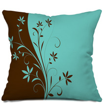 Floral Abstract Pillows 4236474
