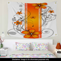 Floral Abstraction For Design. Wall Art 11098642