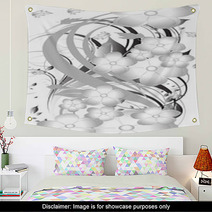 Floral Argent Wall Art 48759722