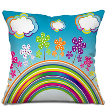 Floral Background Pillows 7241439
