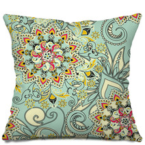 Floral Ornament Pillows 61987024